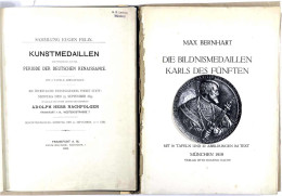 2 Bücher Zu Renaissancemedaillen: BERNHART, M. Die Bildnismedaillen Karls Des Fünften. München 1919 (100 Seiten, 16 Tafe - Libri & Software