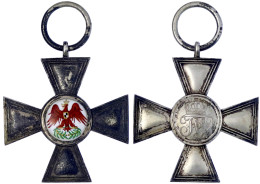 Preussen: Roter-Adler-Orden. Kreuz IV. Klasse, Verliehen 1846/1879, Glatte Arme. Im Originaletui. Sehr Schön/vorzüglich. - Andere & Zonder Classificatie