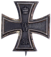 Preussen: Eisernes Kreuz I. Klasse 1914 Flache Form, Hersteller K.O. Im Originaletui Und Originalkarton. Sehr Schön/vorz - Andere & Zonder Classificatie