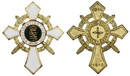 Sächsisches Kriegs-Ehrenkreuz 2. Klasse 1914/1918 (verliehen 1921-1933). Vorzüglich - Andere & Zonder Classificatie