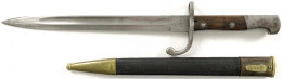 Seitengewehr K98 In Scheide. Hersteller W.K. & Cie., Solingen. Länge 45,5 Cm - Knives/Swords