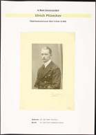 Ordner Mit Papiernachlass Des Oberleutnant Zur See Ulrich Pilzecker (1889-1918), U-Boot-Kommandant Im 1. Weltkrieg. 30 F - Andere & Zonder Classificatie