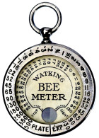 Photografischer Belichtungsmesser, England Um 1890, "Watkins Bee Meter". 43 Mm - Sonstige & Ohne Zuordnung
