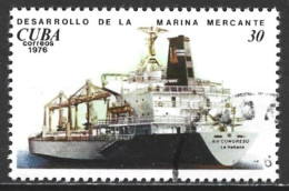 Cuba 1976. Scott #2092 (U) Development Of The Merchant Marine - Oblitérés