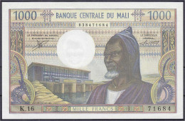 1000 Francs O.D. (1970-84). I- Pick 13b. - Mali