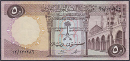 50 Riyals AH1379 (1968). III. Pick 14a. - Saoedi-Arabië