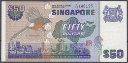 50 Dollar O.D. (1976). I. Pick 13. - Singapore