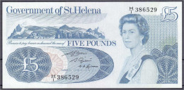 5 Pounds O.D. (1981). I. Pick 7b. - Saint Helena Island