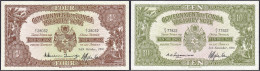 Königreich Tonga, 4 U. 10 Shillings 1960 U. 1966. I. Pick 9d, 10e. - Tonga