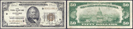 50 Dollar 1929. The Federal Reserve Bank Of Cleveland. III. Pick 398. - Autres & Non Classés