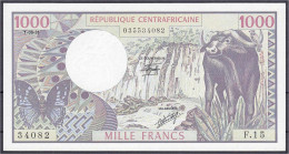 1000 Francs 1.6.1981. I. Pick 10. - Zentralafrikanische Staaten