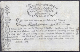 2 Reichsthaler 24 Schilling 8.4.1808, Altona. Mit Achteckigen Trockenstempeln, Jedoch Ohne Handschriftliche KN. Und Unte - [ 1] …-1871 : Duitse Staten