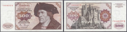 500 Deutsche Mark 2.1.1980. Serie V/R. II. Rosenberg 290a. Grabowski. BRD-34a. - Andere & Zonder Classificatie