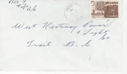 24380) Canada Closed Post Office Fife Postmark Cancel - Brieven En Documenten