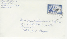 24387) Canada  Closed Post Office Fawn Postmark Cancel - Brieven En Documenten