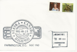 24388) Canada  Farmington Postmark Cancel Enclosure Photograph - Lettres & Documents