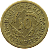 WEIMARER REPUBLIK 50 PFENNIG 1924 A  #t145 0023 - 50 Rentenpfennig & 50 Reichspfennig