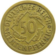 WEIMARER REPUBLIK 50 PFENNIG 1924 A  #a093 0853 - 50 Renten- & 50 Reichspfennig