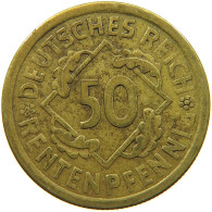 WEIMARER REPUBLIK 50 PFENNIG 1924 A  #a074 0157 - 50 Rentenpfennig & 50 Reichspfennig