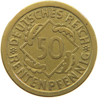 WEIMARER REPUBLIK 50 PFENNIG 1924 A  #a047 0173 - 50 Rentenpfennig & 50 Reichspfennig