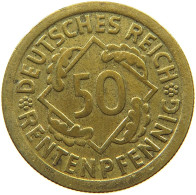 WEIMARER REPUBLIK 50 PFENNIG 1924 A  #a019 0923 - 50 Renten- & 50 Reichspfennig