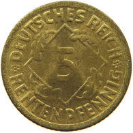 WEIMARER REPUBLIK 5 PFENNIG 1924 F  #a053 0365 - 5 Renten- & 5 Reichspfennig