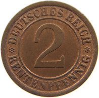 WEIMARER REPUBLIK 2 PFENNIG 1923 A  #t161 0365 - 2 Renten- & 2 Reichspfennig