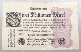 WEIMARER REPUBLIK 2 MILLIONEN MARK 1923  #alb052 0573 - 2 Millionen Mark