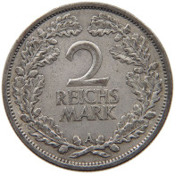 WEIMARER REPUBLIK 2 MARK 1926 A  #c003 0221 - 2 Reichsmark