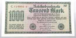 WEIMARER REPUBLIK 1000 MARK 1922  #alb052 0407 - 1000 Mark