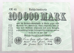 WEIMARER REPUBLIK 100000 MARK 1923  #alb052 0557 - 1.000 Mark