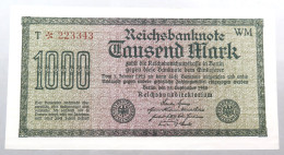 WEIMARER REPUBLIK 1000 MARK 1922  #alb052 0389 - 1.000 Mark