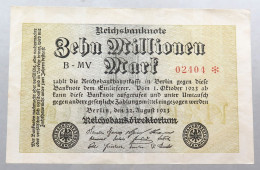 WEIMARER REPUBLIK 10 MILLIONEN MARK 1923  #alb052 0493 - 10 Mio. Mark