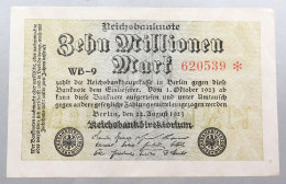 WEIMARER REPUBLIK 10 MILLIONEN MARK 1923  #alb052 0499 - 10 Millionen Mark