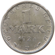 WEIMARER REPUBLIK MARK 1924 J  #a033 0465 - 1 Marco & 1 Reichsmark