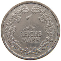 WEIMARER REPUBLIK MARK 1925 A  #a064 0023 - 1 Mark & 1 Reichsmark