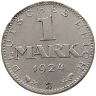 WEIMARER REPUBLIK MARK 1924 J  #c022 0399 - 1 Marco & 1 Reichsmark