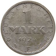 WEIMARER REPUBLIK MARK 1924 F  #a090 0905 - 1 Marco & 1 Reichsmark