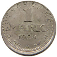 WEIMARER REPUBLIK MARK 1924 A DEZENTRIERT #t064 0113 - 1 Mark & 1 Reichsmark