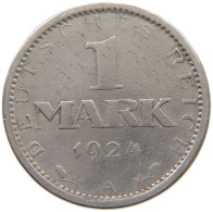 WEIMARER REPUBLIK MARK 1924 A  #a073 0777 - 1 Mark & 1 Reichsmark