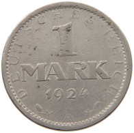 WEIMARER REPUBLIK MARK 1924 A  #a033 0469 - 1 Marco & 1 Reichsmark