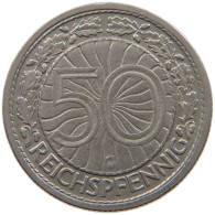 WEIMARER REPUBLIK 50 PFENNIG 1928 G  #a086 1099 - 50 Renten- & 50 Reichspfennig