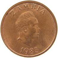 ZAMBIA NGWEE 1983  #s067 0459 - Zambie