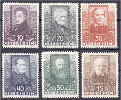 Wohlfahrt 1931, Kompletter Satz In Postfrischer Erhaltung. Mi. 220,-€ Michel 524-529. - Otros & Sin Clasificación