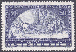 Internationale Postwertzeichen-Ausstellung WIPA 1933, Postfrische Erhaltung, Mit Faserpapier. Mi. 750,-€ Michel 556 A. - Other & Unclassified