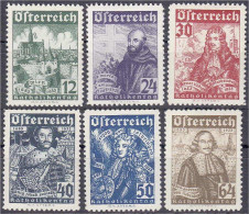 Wohlfahrt 1933, Kompletter Satz In Postfrischer Erhaltung. Mi. 440,-€ Michel 557-562. - Sonstige & Ohne Zuordnung