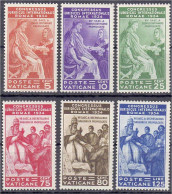 5 C. - 1.25 L. Internationaler Juristenkongress 1935, Kompletter Satz In Postfrischer Erhaltung. Mi. 800,-€ Michel 45-50 - Other & Unclassified