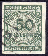 50 Millionen 1923, Gestempelt, Ungezähnt. Mi. 450,-€ Michel 321 U. - Otros & Sin Clasificación