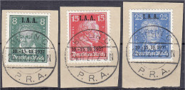 Tagung Des Internationalen Arbeitsamtes (I.A.A.) 1927, Traumhaft Gestempelt Auf Briefstücken In Luxuserhaltung, Jeder We - Sonstige & Ohne Zuordnung