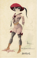 Petite Mythologie Moderme Diane (femme Chasseresse) - Andere & Zonder Classificatie